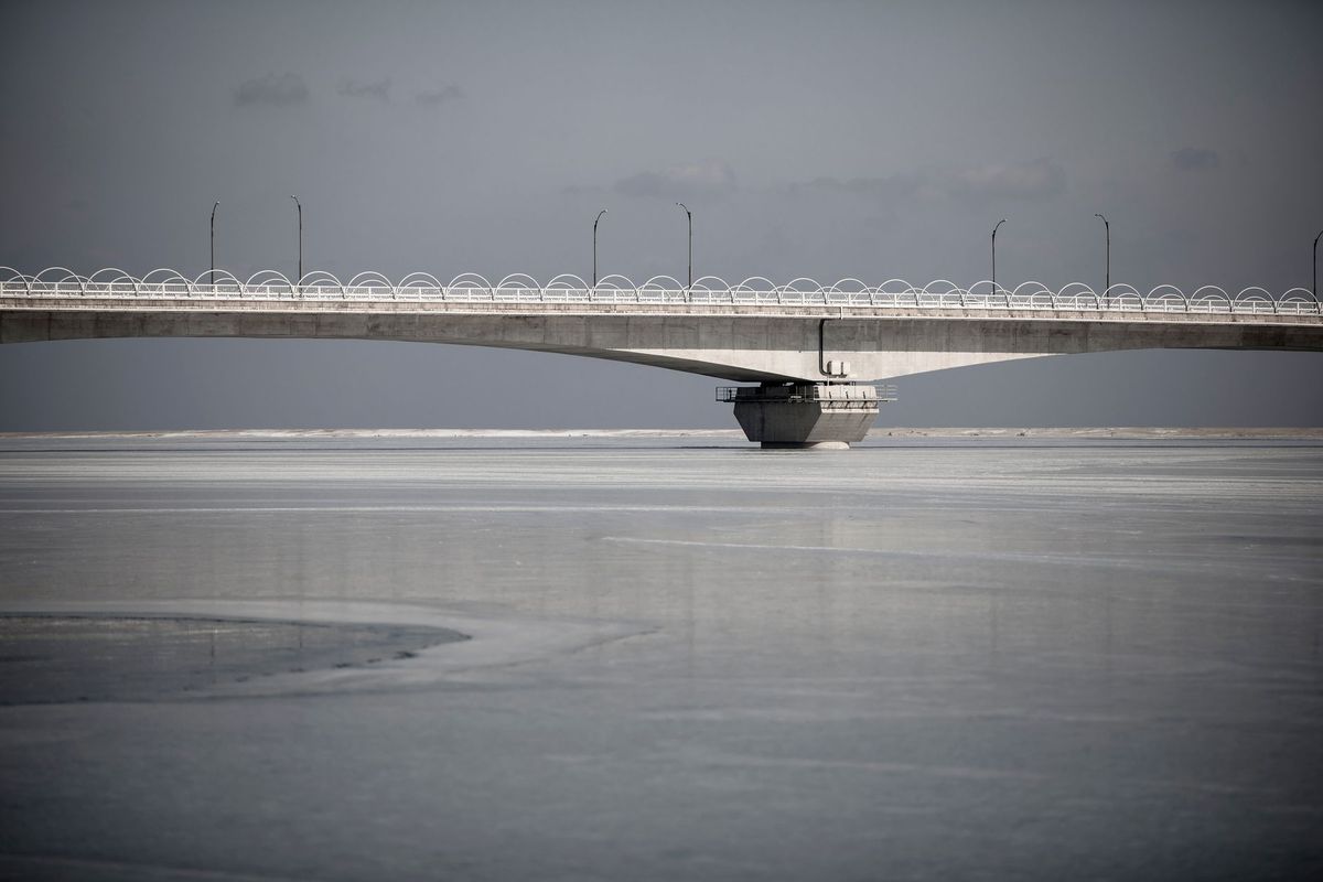 North Korea and Russia open first road bridge linking both countries
