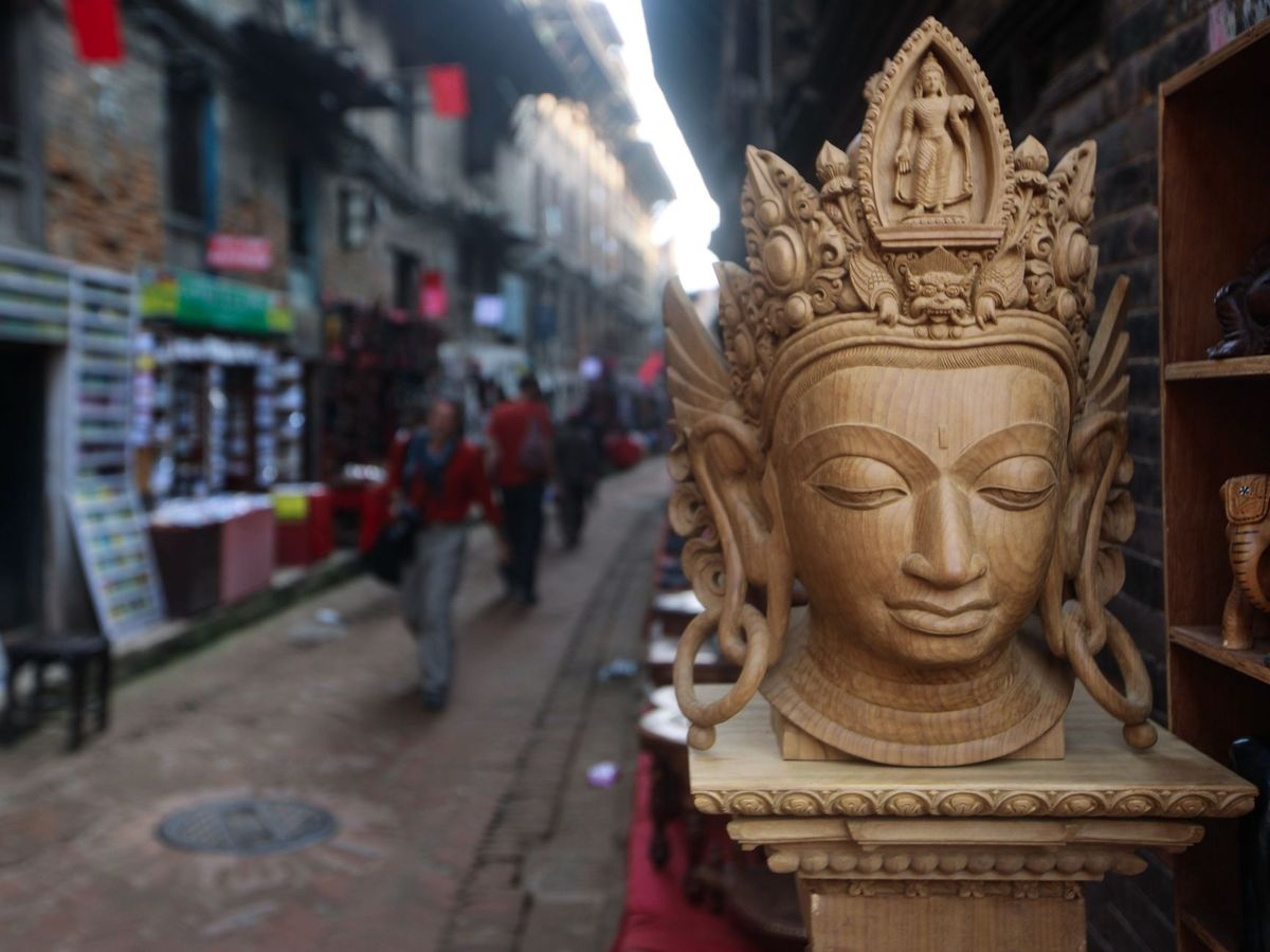 Man-Made Sculpture Viral As Huge Shaligram Stone Found After Nepal Flood