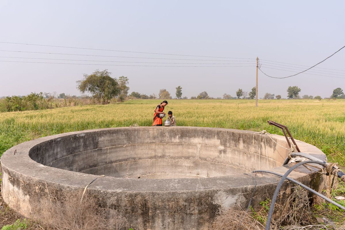 Mysterious oscillating well draws attention in India's Gujarat village
