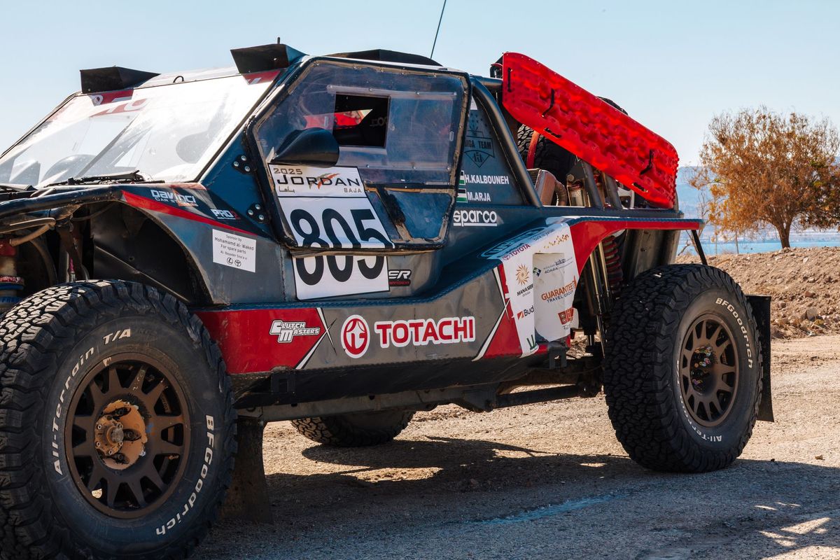 Oman rally driver Al Rawahi competes in fifth round of Jordan National Rally