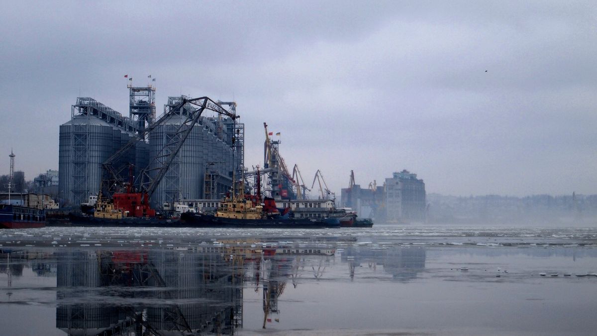 Major Russian grain export terminals hit in Ukraine Black Sea port attack